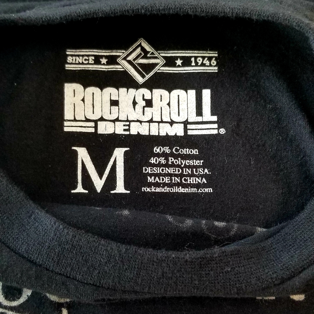 Rock & Roll Denim Tshirt - Picture 4 of 4
